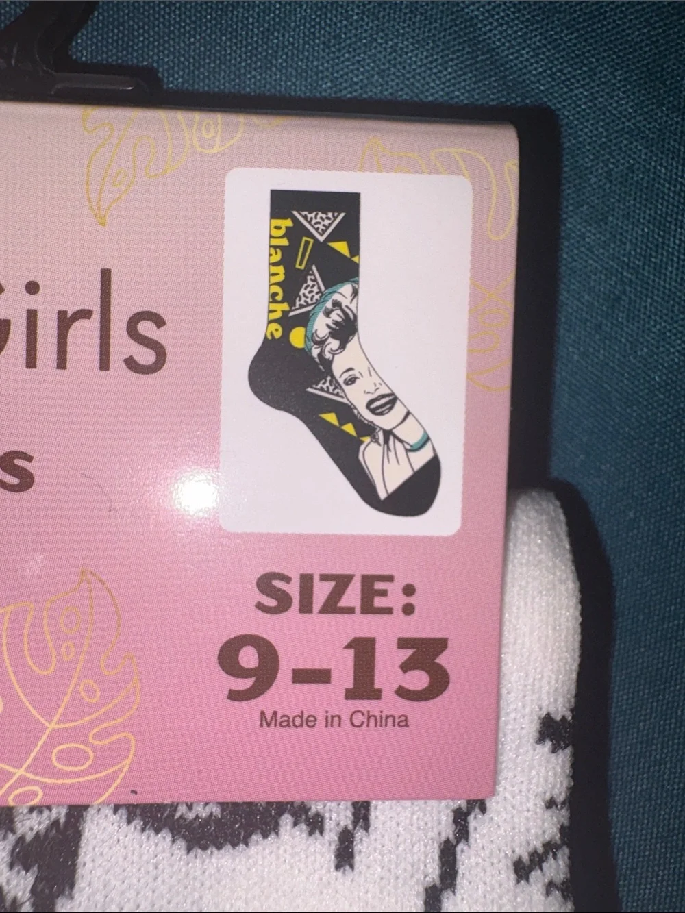 The Golden Girls Crew Socks - Pack of 4